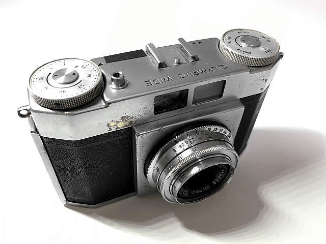 OLYMPUS WID / レンズシャッター式透視ファインダーカメラ OLYMPUS WID