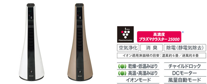 プラズマクラスタースリムイオンファン｜暖房機｜おすすめ商品｜東京
