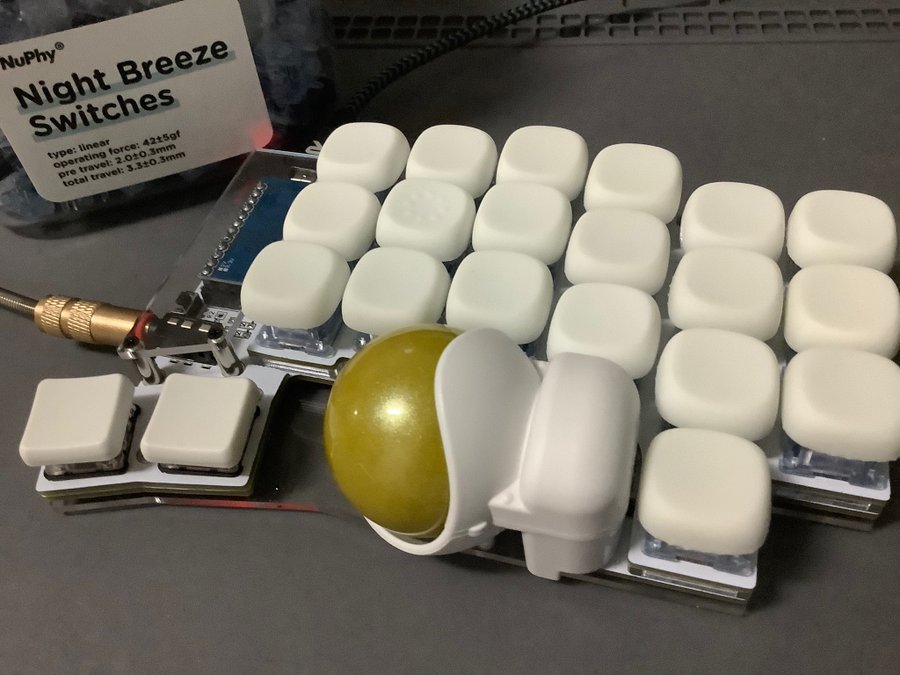 Keyball 44 組み立て - Toybeam