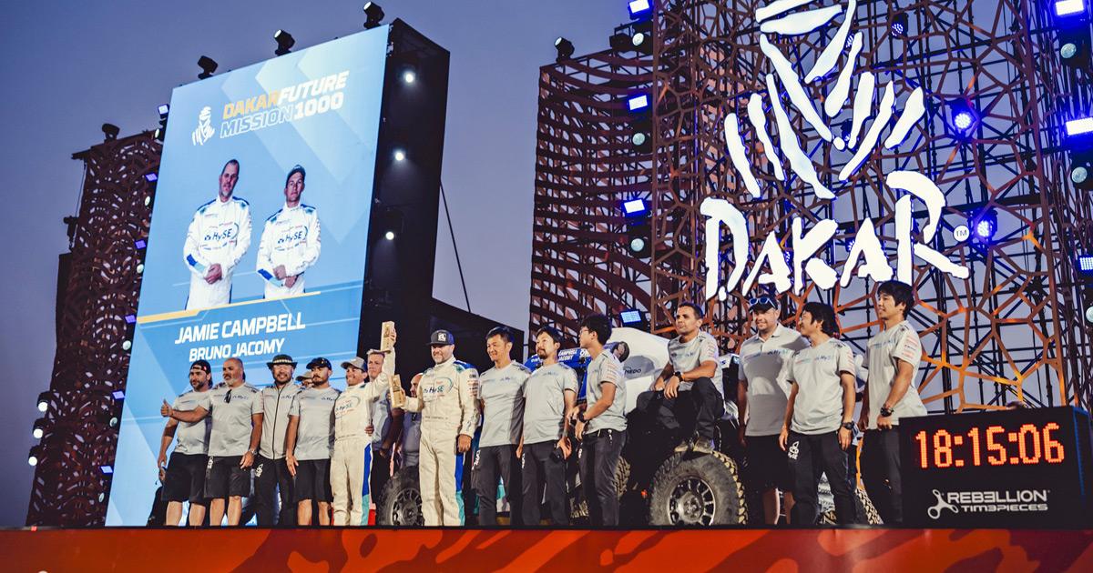 水素エンジンバギーがダカール2024でクラス4位！その舞台裏に迫る(後編)