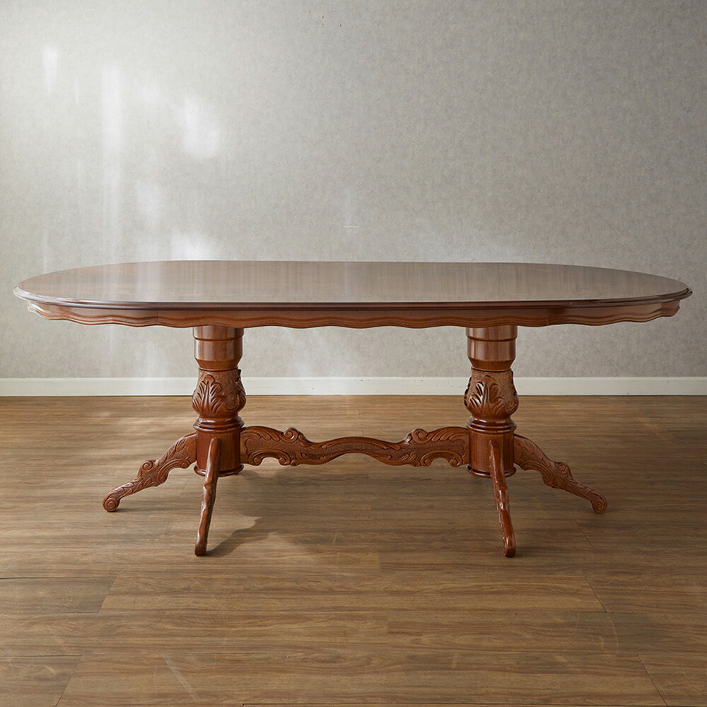 楽天市場】イタリア製 象嵌ダイニングテーブル 幅200cm/ イタリア