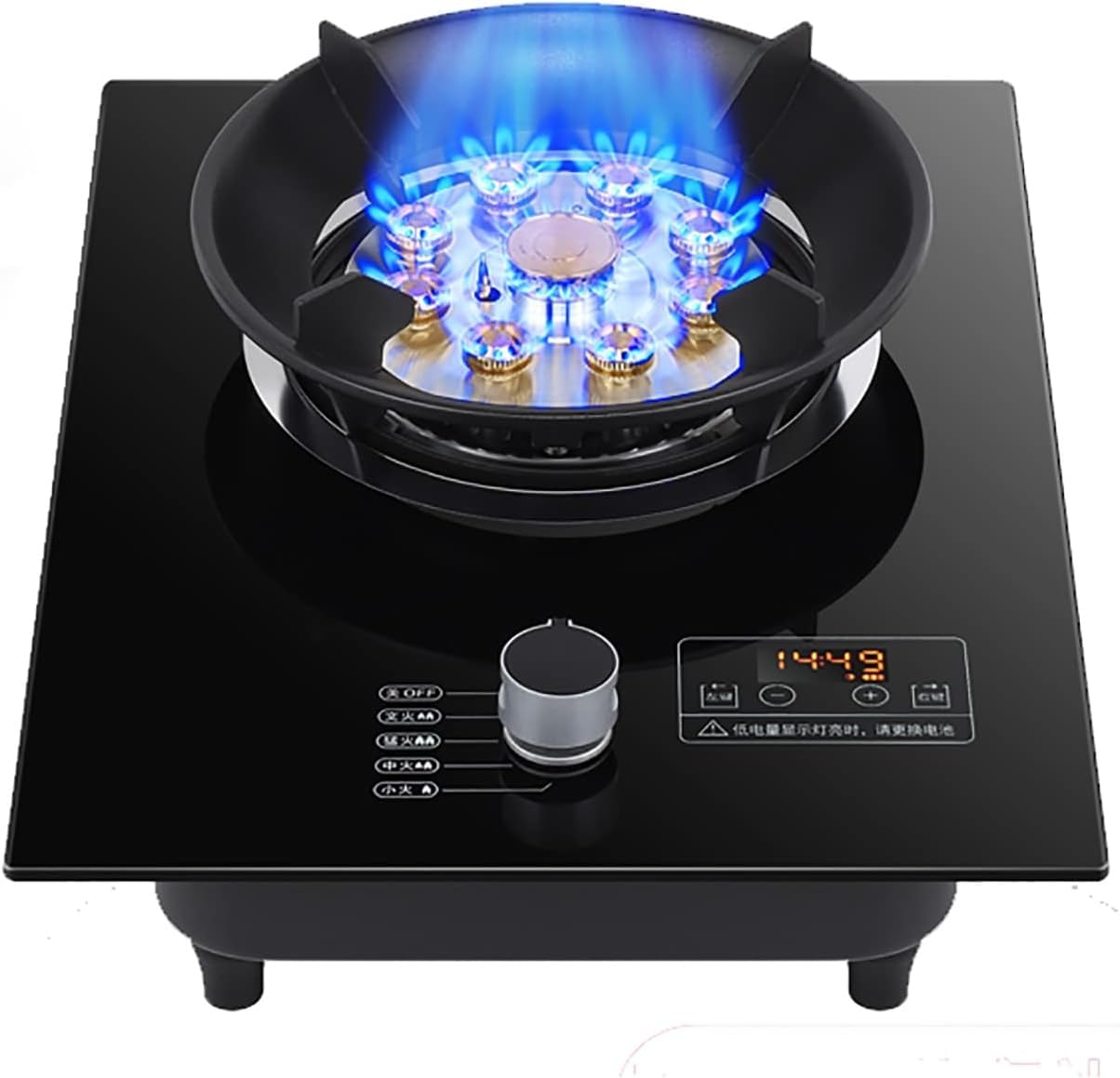 楽天市場】ガスコンロ 33cm ビルトインガスコンロ 7.0Kw 9個口火力