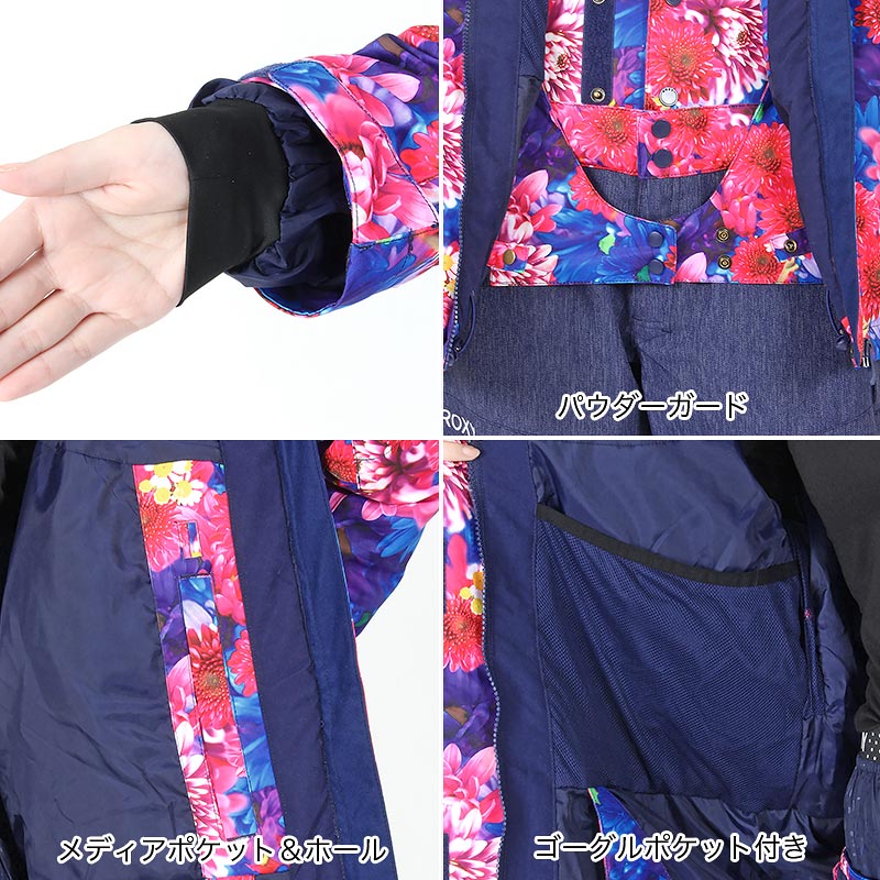 楽天市場】ROXY/ロキシー レディース スノーボードウェア ジャケット