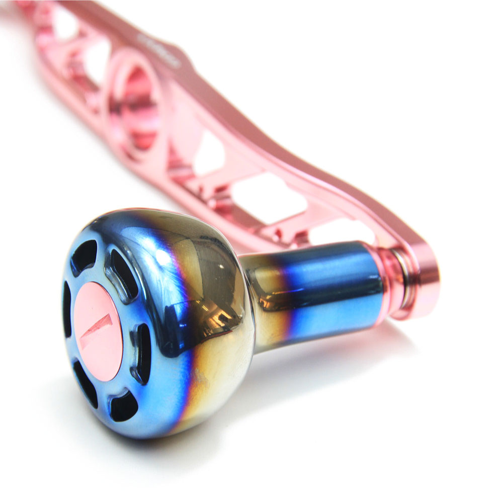 楽天市場】GOMEXUS シマノ用 チタンノブダブルハンドル ピンク 7×4