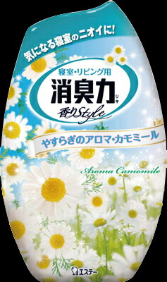 楽天市場】エステー お部屋の消臭力 寝室用 アロマカモミール 400ml