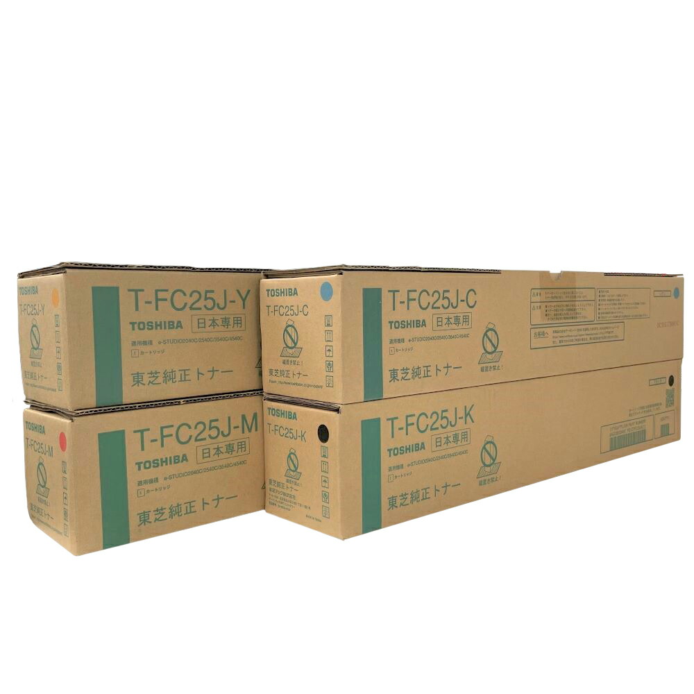 楽天市場】東芝 イースタジオ t－fc415j トナー（黒・青・赤・黄4色