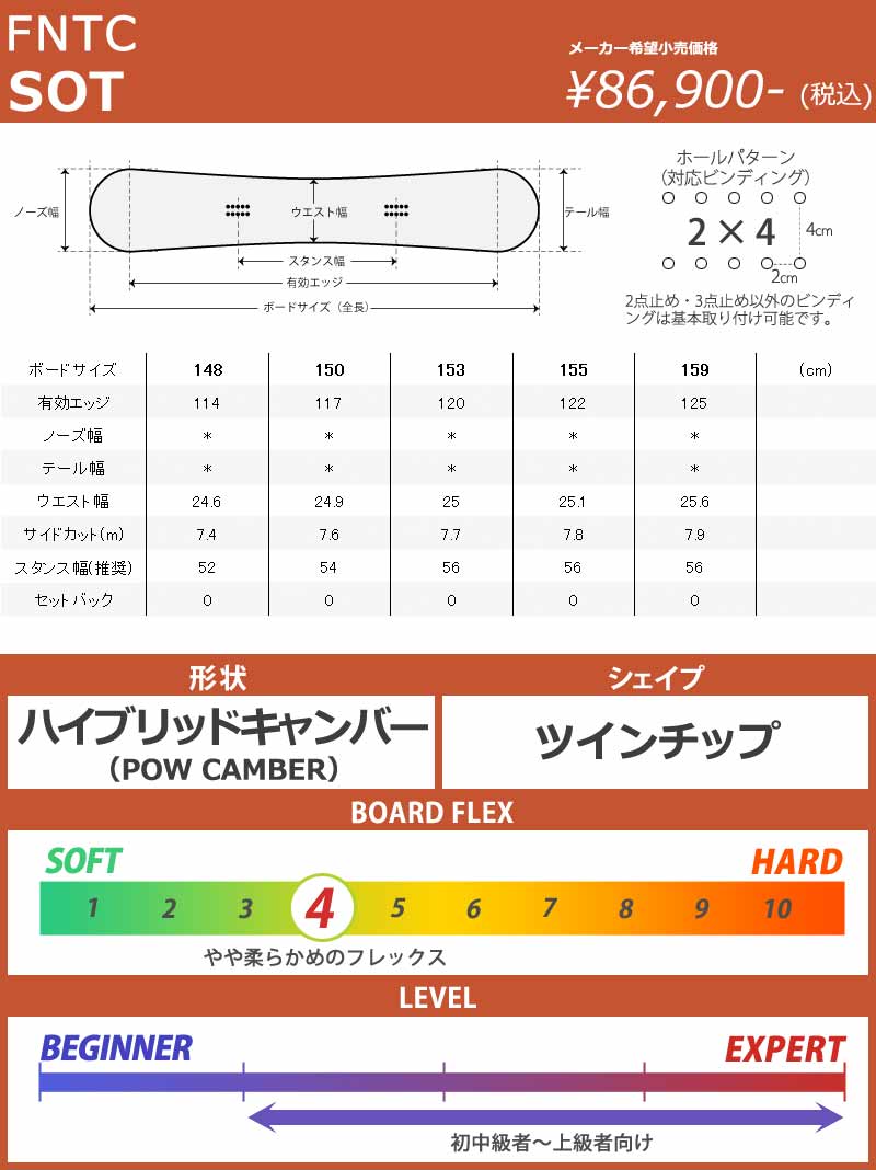 楽天市場】24-25 FNTC/エフエヌティーシー SOT メンズ レディース