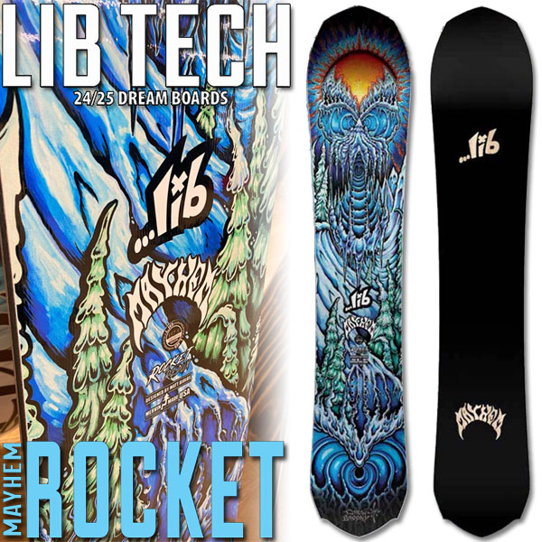 楽天市場】24-25 LIBTECH/リブテック MAYHEM ROCKET ロケット メンズ