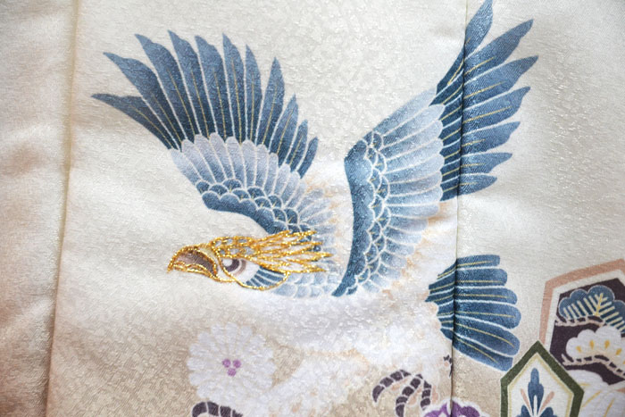 楽天市場】七五三 753 着物 3歳 男の子 被布セット 花うさぎ ブランド