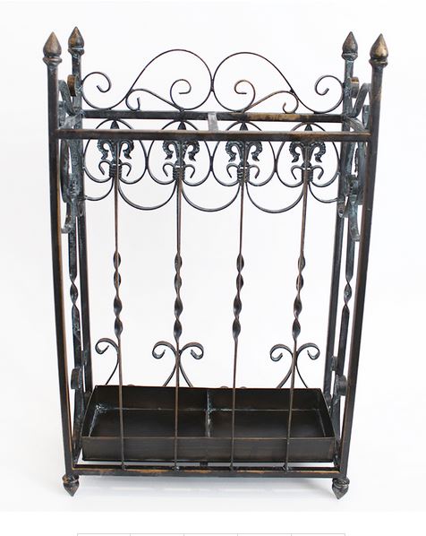 楽天市場】輸入雑貨 傘立て アイアン ブロンズ アンティーク