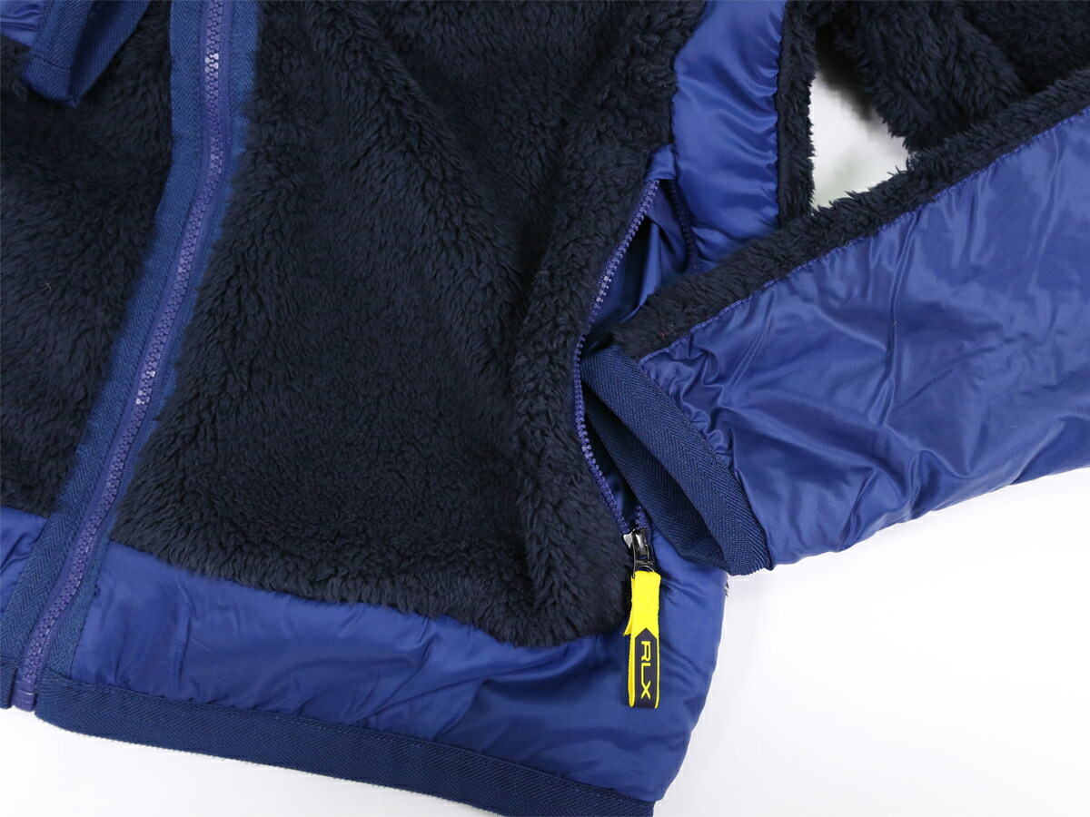 楽天市場】RLX ラルフローレン メンズ フリース 切替ジャケット RLX