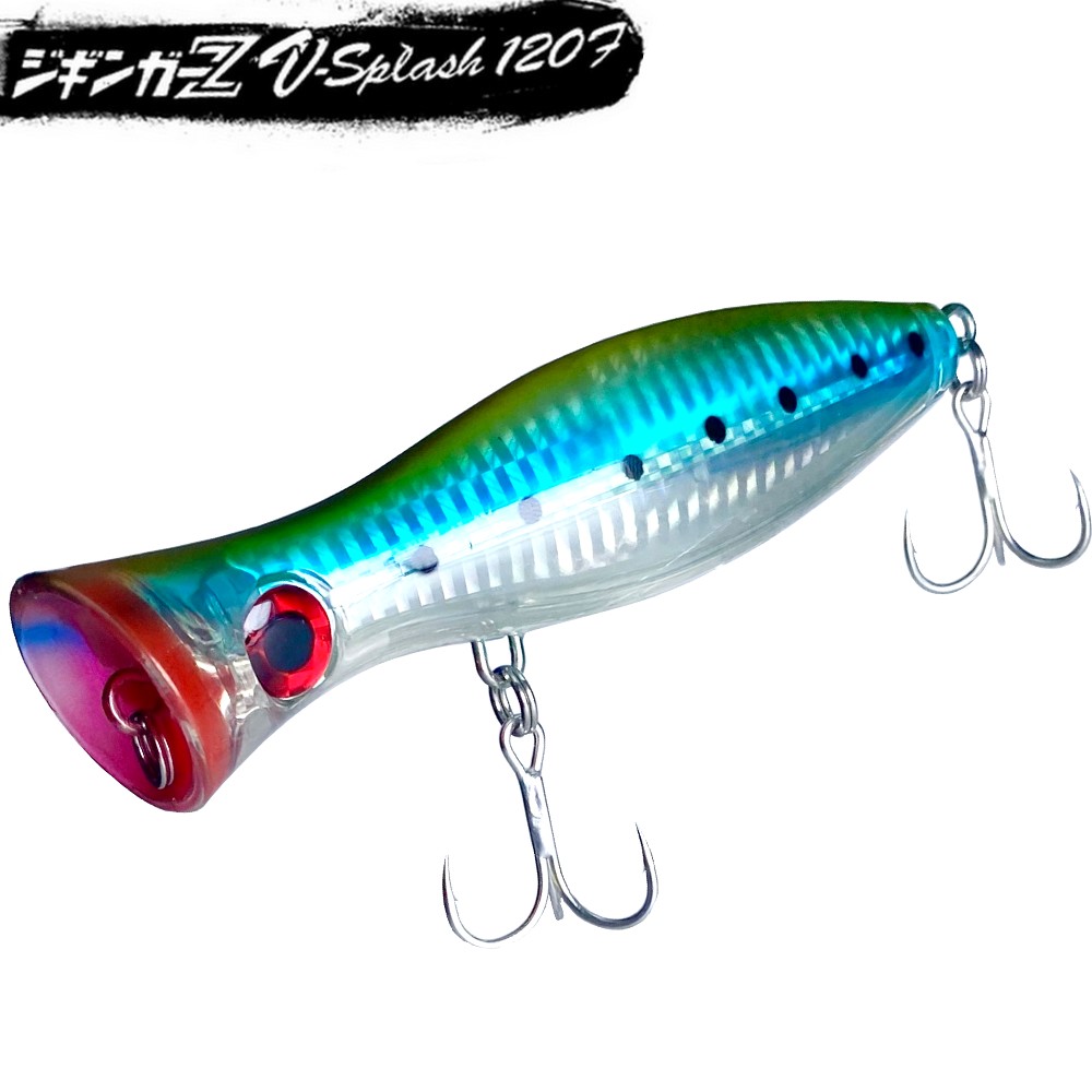 楽天市場】ジギンガーZ ポッパー V-Splash 120F 40g-120mm V