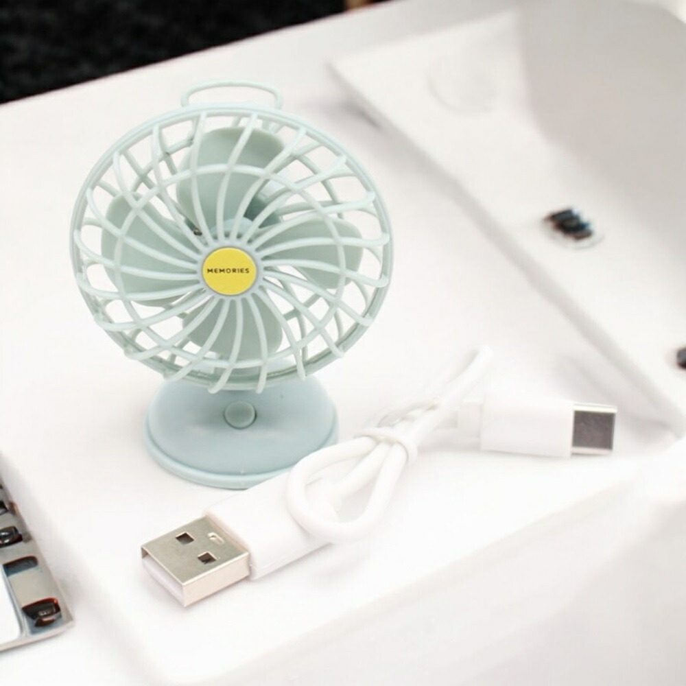 楽天市場】90000276（1点）ミニチュア合金ファン USB扇風機 4色 ドール