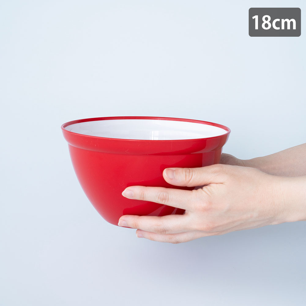 楽天市場】とにかく 使い勝手のいい ボウル フタなし RD 14cm/18cm