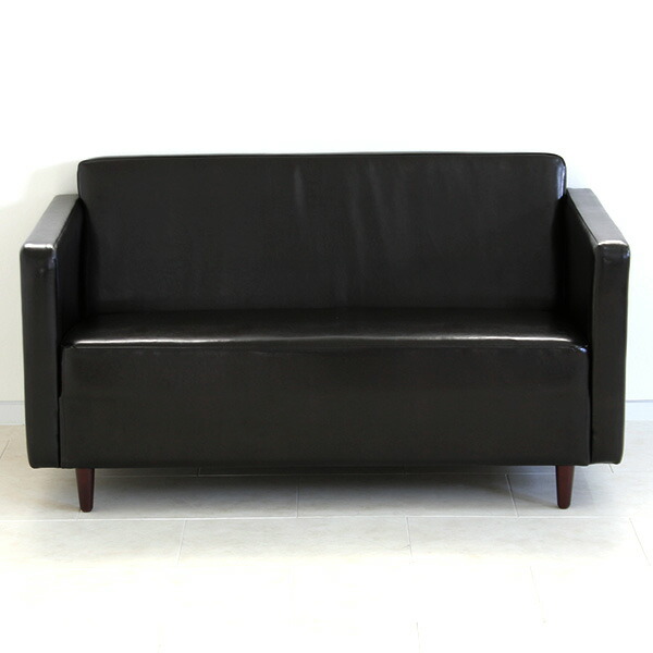 楽天市場】ソファー ソファ 2人掛け レザー 合皮 黒 白 ホワイト 2人