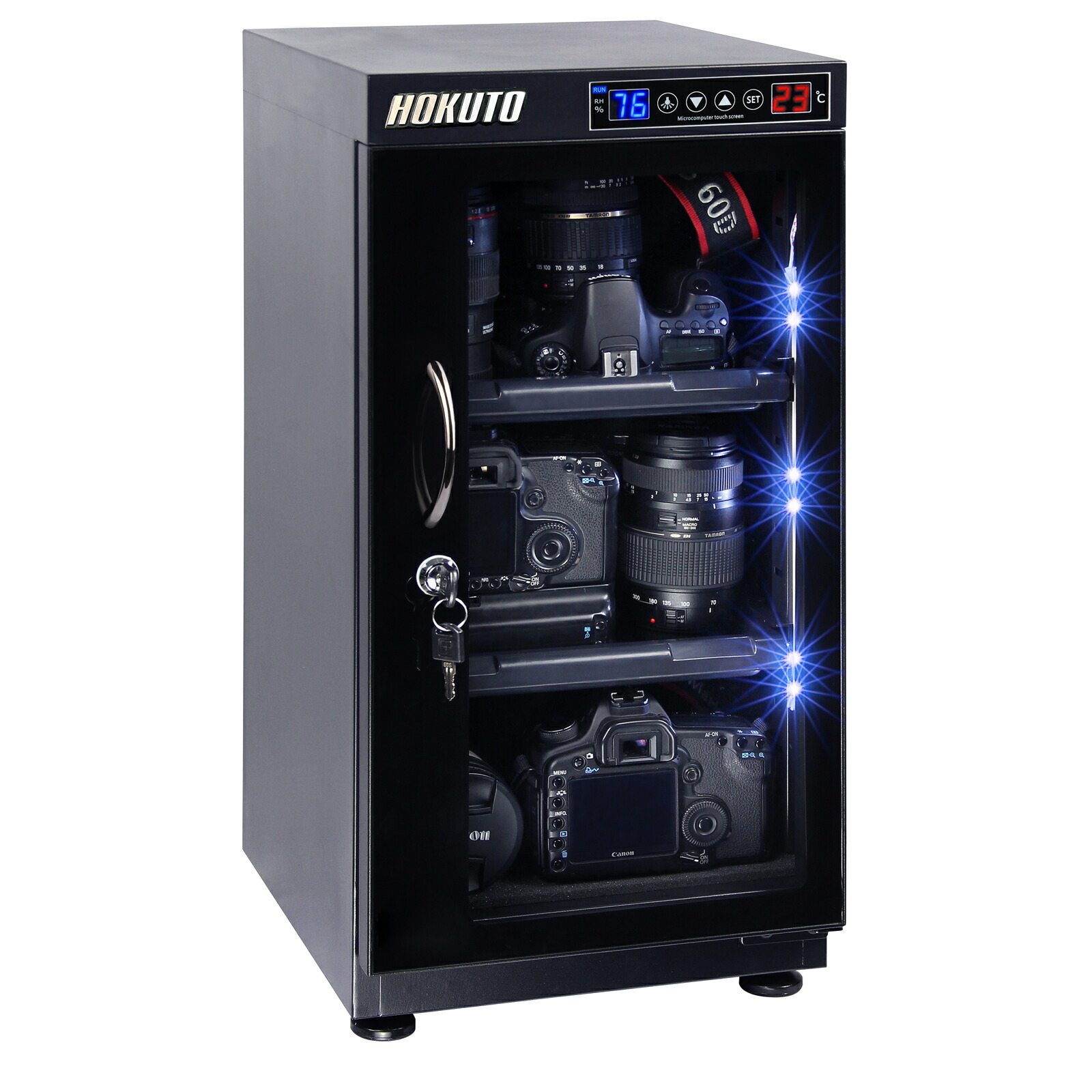 楽天市場】HOKUTO｜防湿庫・ドライボックス HP-48EX 48L・キャビネット