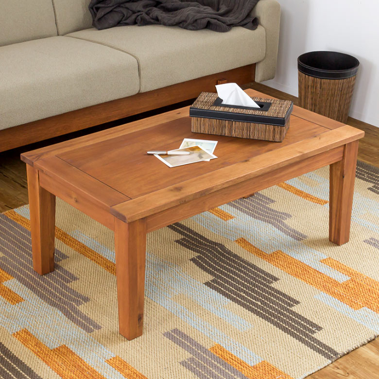 天然木 ローテーブル！