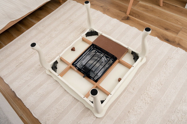 楽天市場】東谷 猫脚コタツ 正方形 こたつ 石英管ヒーター テーブル 猫