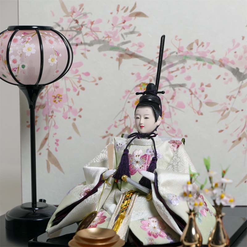 楽天市場】雛人形 上品 おしゃれ 淡いライトピンクの綺麗な色合い