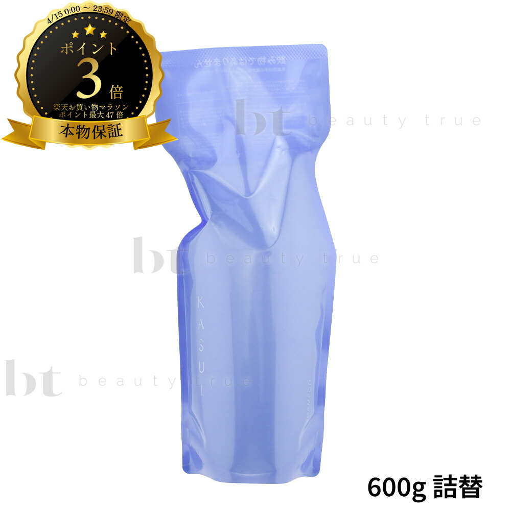 楽天市場】アジュバン KASUI カスイ シャンプー 600ml 詰め替え【送料
