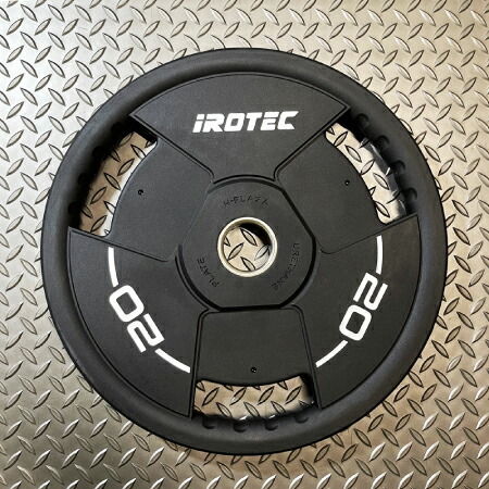 楽天市場】IROTEC (アイロテック) PUオリンピックプレート 20KG ※廃盤