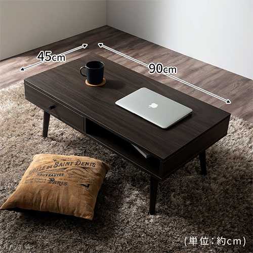 楽天市場】【楽天スーパーSALE! 3/11 1:59迄】 引き出し付きテーブル