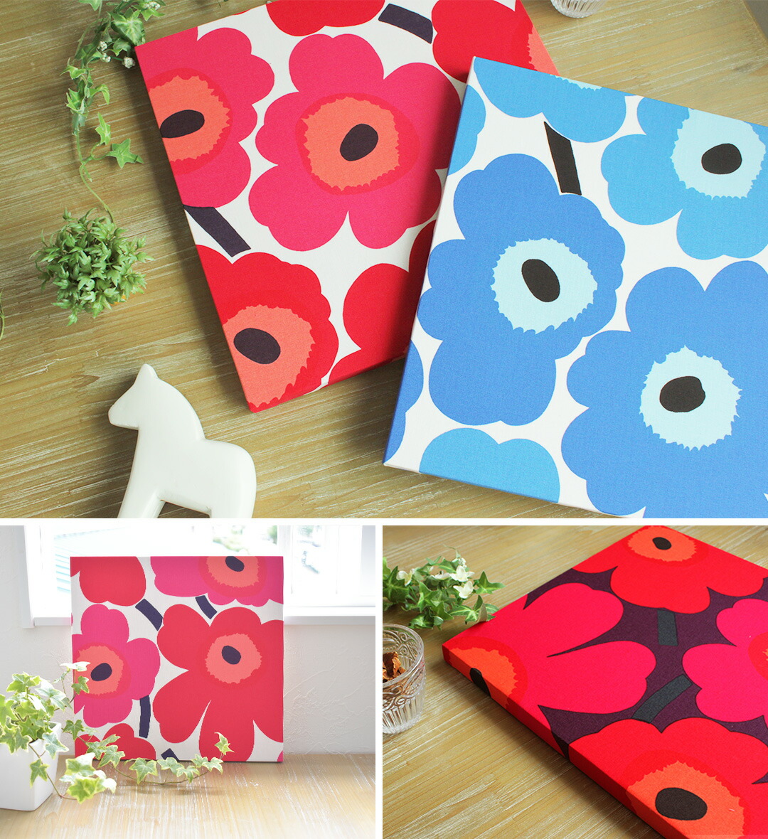 楽天市場】【4000円OFFクーポン配布】ファブリックパネル 3枚セット