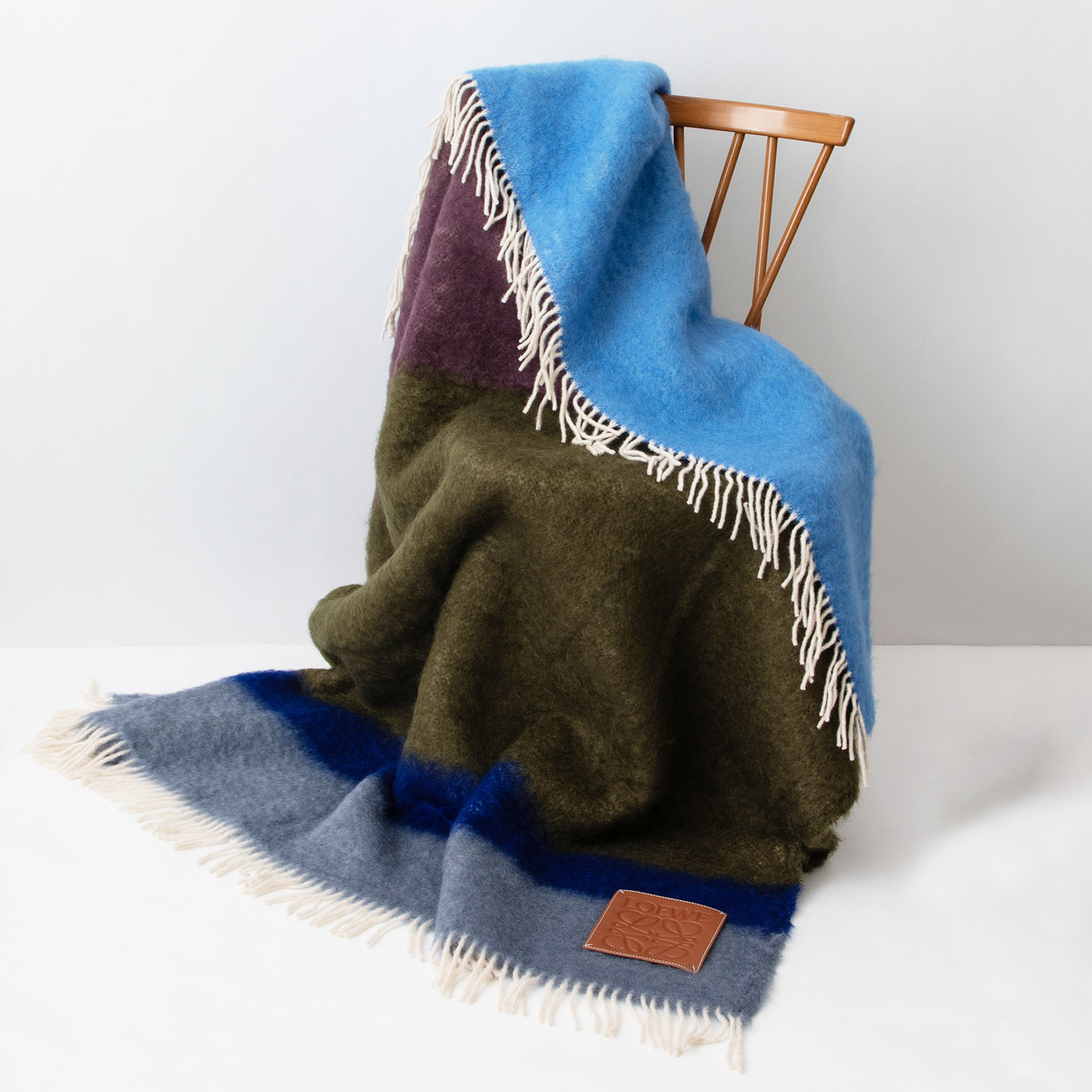 楽天市場】ロエベ LOEWE ブランケット STRIPE BLANKET [ストライプ