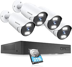 楽天市場】【500万画素・双方向通話・カラー暗視・2TB】SOOHAO 防犯