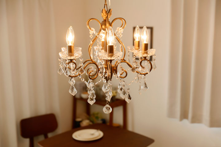 楽天市場】シャンデリア LED 【 Symphony 】 6灯 アイアン