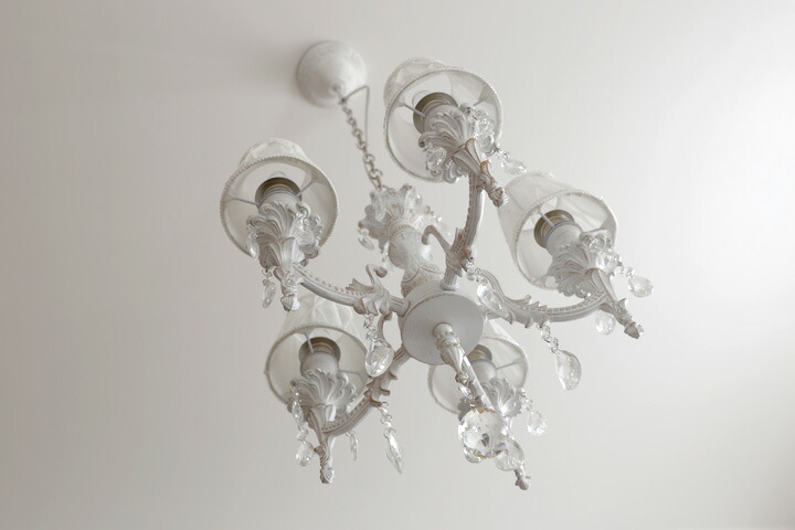 楽天市場】シャンデリア LED 【 Reine / ホワイト 】 5灯 アンティーク