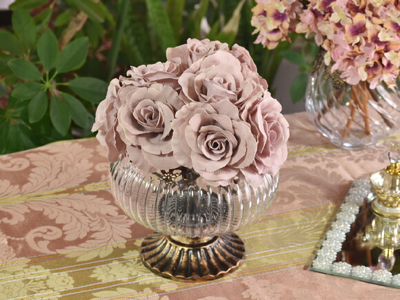 楽天市場】ゴールド ティアラ スタンド フラワーベース 花瓶 花器 金属