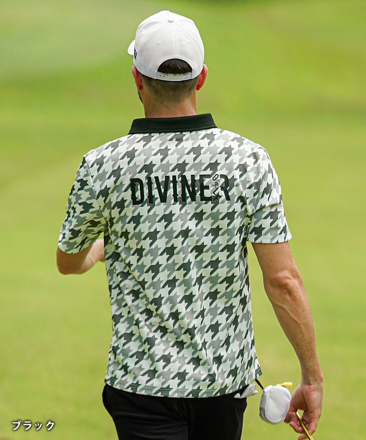 楽天市場】【DIVINER GOLF】 ゴルフウェア メンズ ポロシャツ 半袖