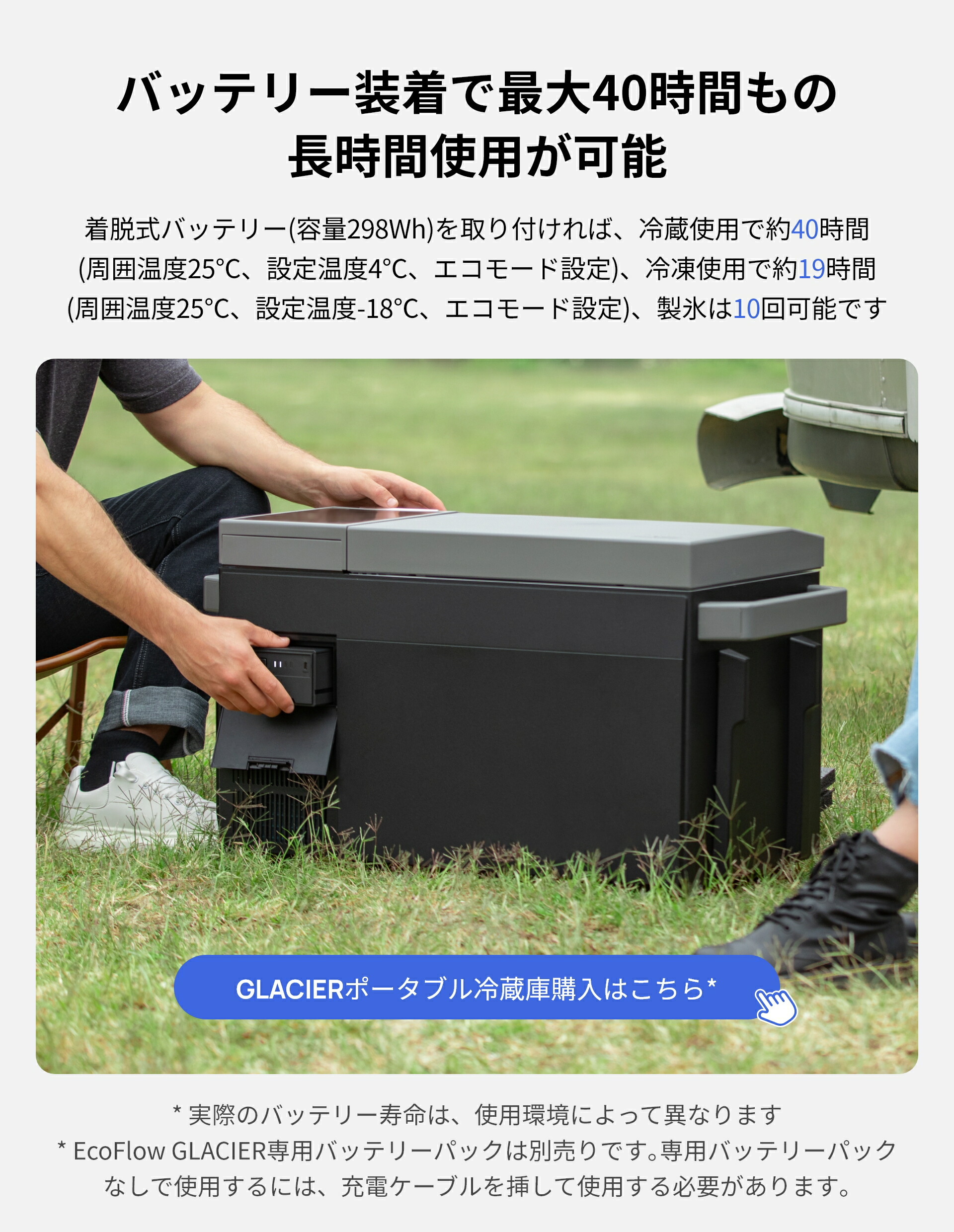 楽天市場】【クーポン利用で24,750円 3/4 20:00~】EcoFlow GLACIER