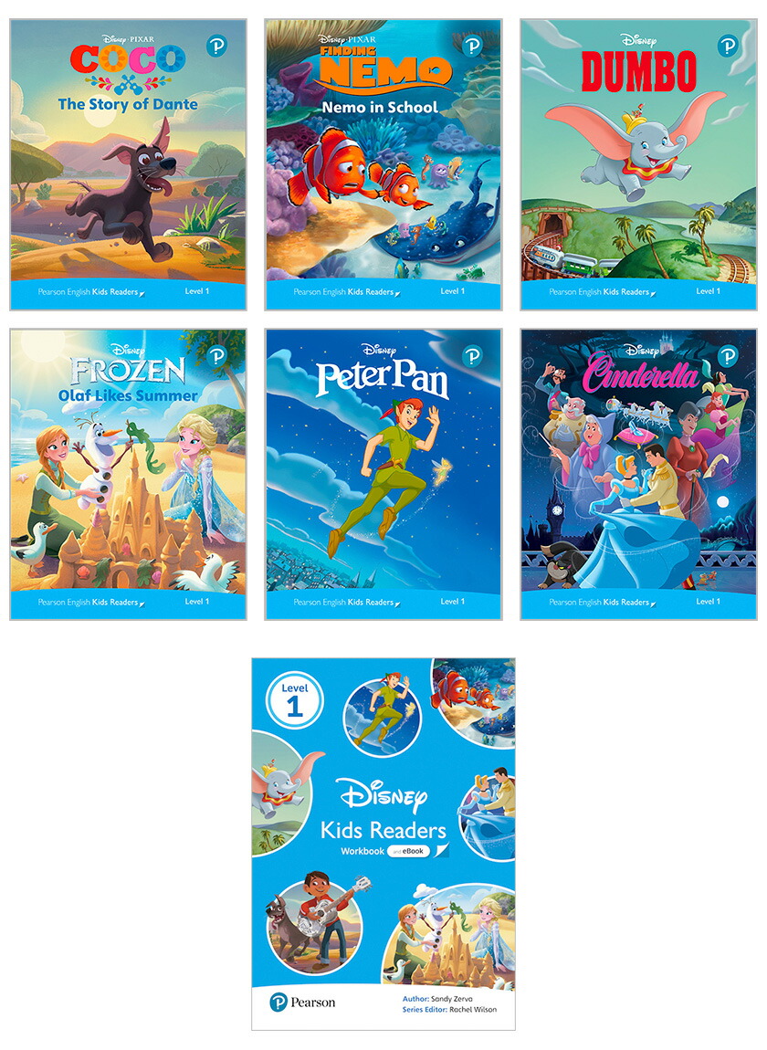楽天市場】ディズニー 英語教材 Disney Kids Readers Level 1 Pack