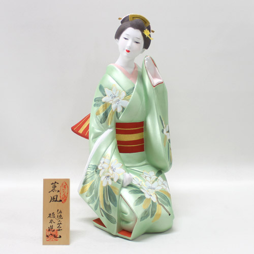 楽天市場】【博多人形】【美人物（座姿）】『薫風 植木進作』 : 藤田