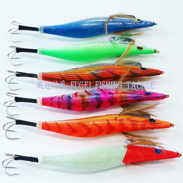 楽天市場】蛸 タコ 釣り タコエギ 4.0号 エギ 6カラー 6本 セット