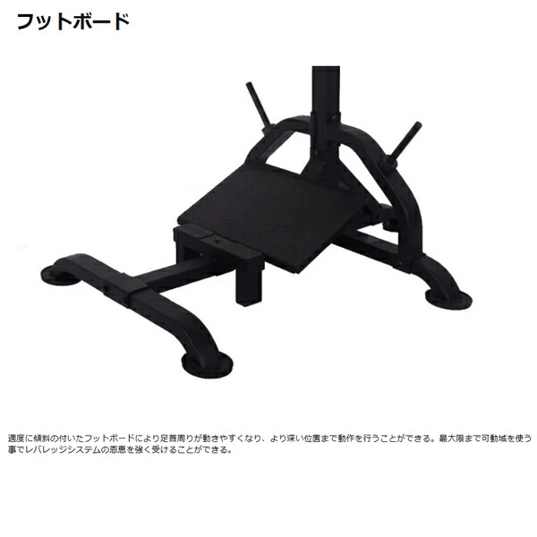 楽天市場】パワーテック レバレッジスクワット ＆ カーフ【送料込み