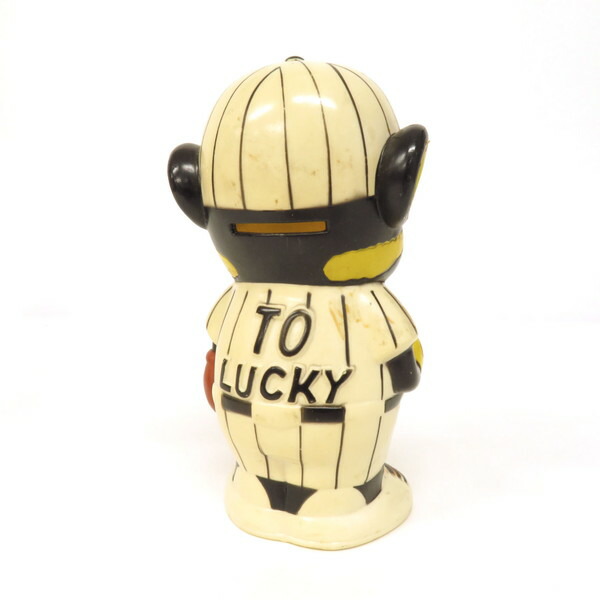 楽天市場】【中古】阪神タイガース トラッキー 貯金箱 ソフビ