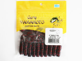 楽天市場】ゲーリーヤマモト 4”グラブ 134 スモーク／レッドフレーク