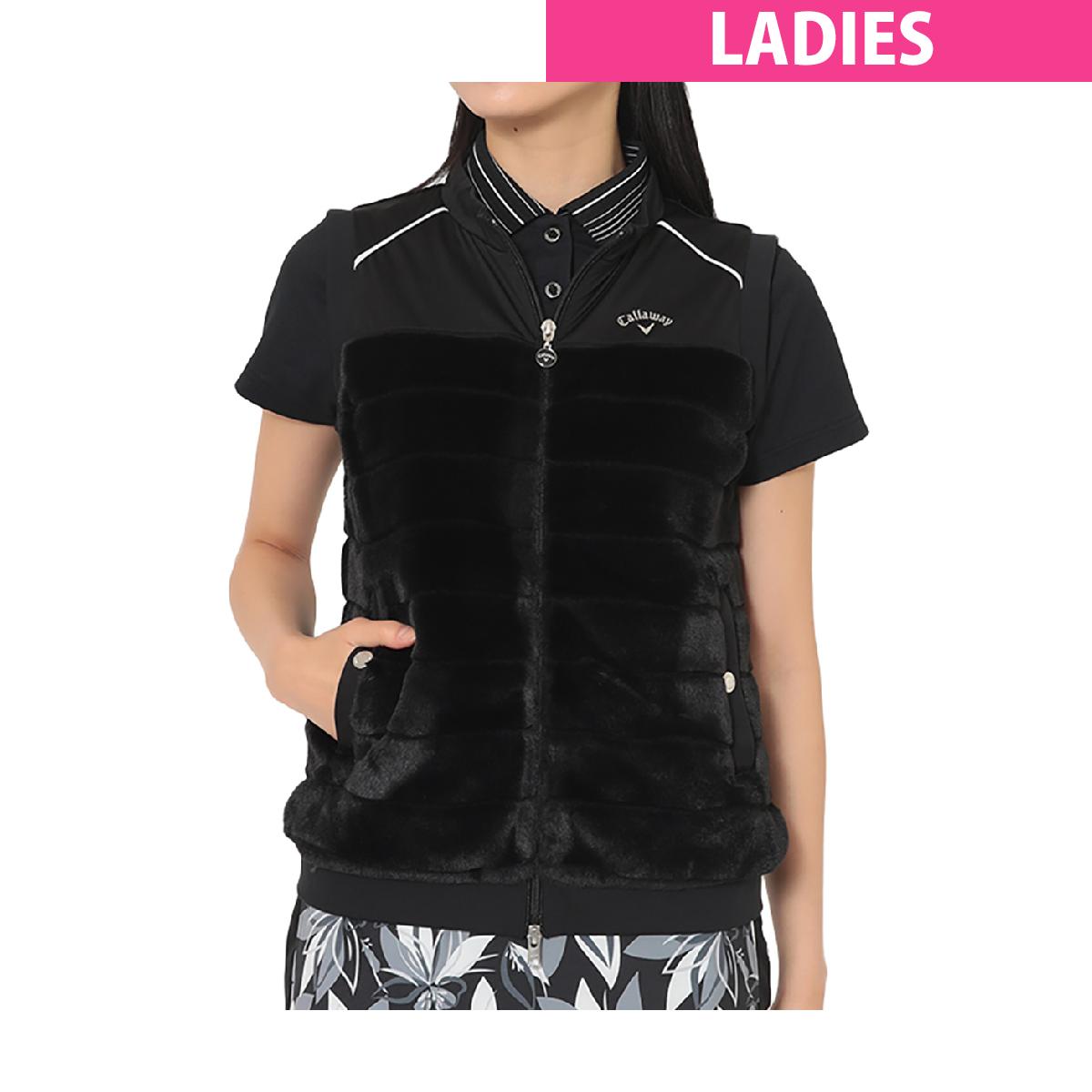 楽天市場】ファー ベスト（レディースウェア｜ウェア）：ゴルフ