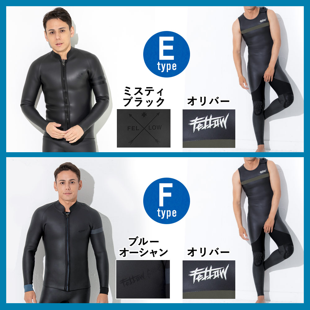 楽天市場】[ｽｰﾊﾟｰｾｰﾙ価格+ｸｰﾎﾟﾝ]FELLOW ウェットスーツ スキン