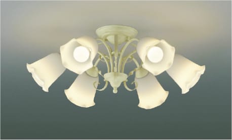 楽天市場】AA39684L LEDシャンデリア (〜10畳) LED（電球色） コイズミ