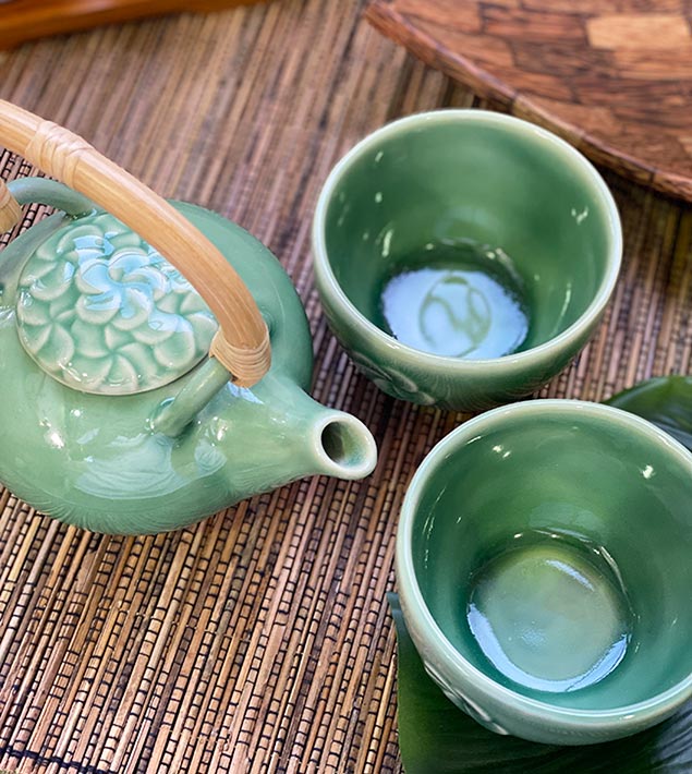 楽天市場】【ポイントUP アジアン バリ】 ジェンガラ ティーセット