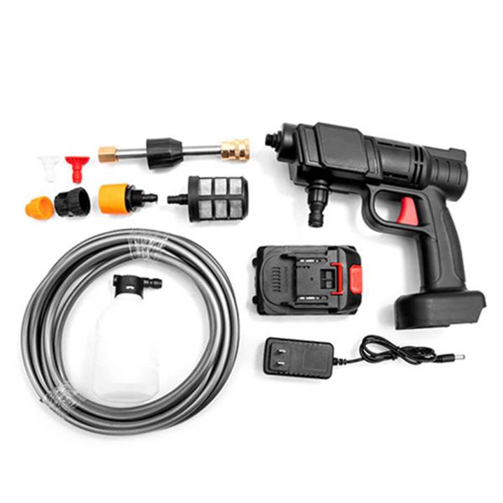 楽天市場】洗浄 コードレス 高圧洗浄機 充電式 ケース付 3種類のノズル