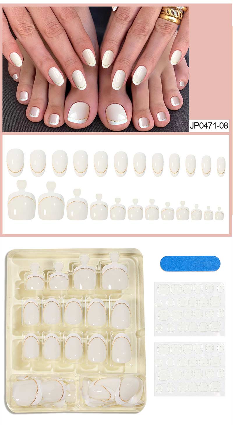 楽天市場】ネイルアート 1セット 可愛い優雅ネイル 48pcs 人工ネイル