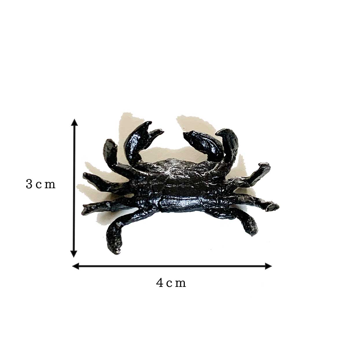 楽天市場】ミニチュア 置物 飾り フィギュア 錫製 蟹（カニ）添配 盆栽