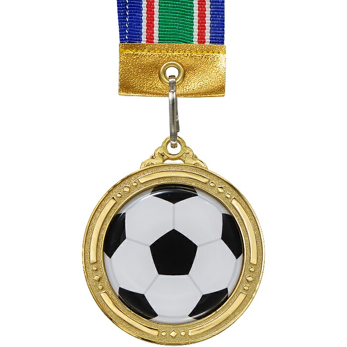 楽天市場】サッカー メダル 53mmΦ メダル サッカー ボール 卒業記念品
