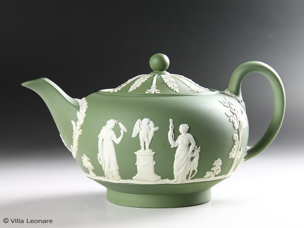 楽天市場】【ウエッジウッド】ジャスパーウエア グリーン ティーポット