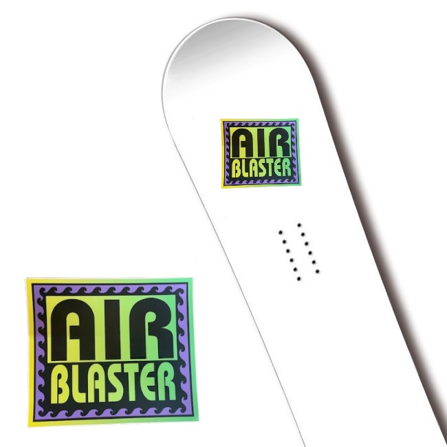 楽天市場】ステッカー AIRBLASTER Retro Sticker STICKER Lサイズ